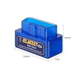 ELM 327 V2.1 outil de Diagnostic de véhicule par Bluetooth, Scanner pour Interface de voiture, OBD2, ELM327, fonctionne sur Android, 1 pièces