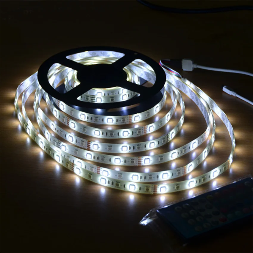 Imagem -06 - Fábrica Custom Epistar Chip Led Strip Light 60leds m Smd5050 Rgbw Rgbbnw Rgbww 12v 24v