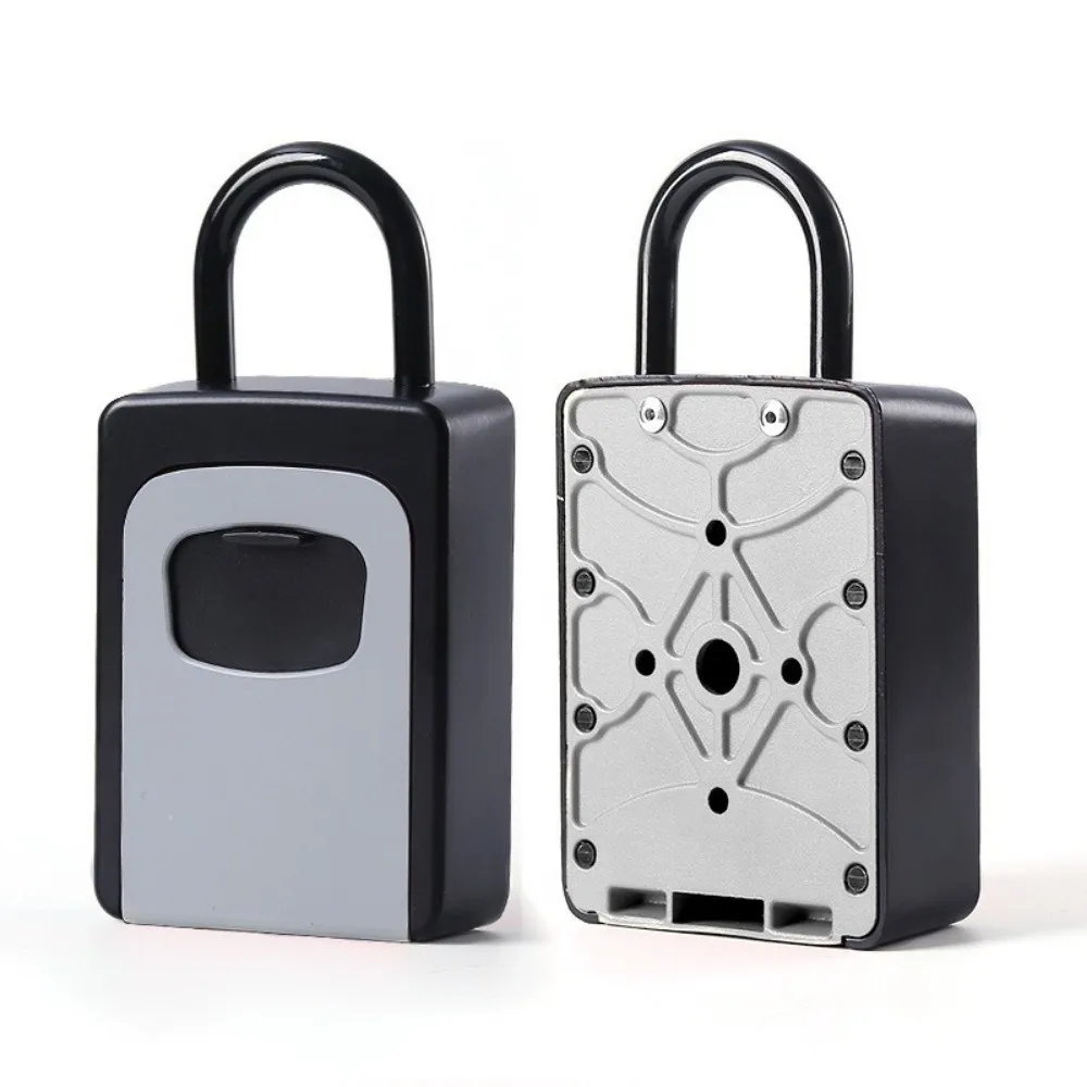 الحائط مفتاح اقفال الصناديق سبيكة سعة كبيرة خزنة بمفتاح 4 أرقام مزيج مانعة لتسرب الماء مفتاح تخزين اقفال الصناديق #4