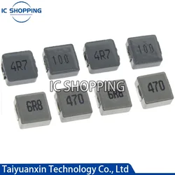 Inductores de potencia SMD, 10 piezas, 0520, 0530, 1UH, 1,5uh, 2,2uh, 3,3uh, 4,7uh, 6,8uh, 10UH, Inductor de Chip 1R0, 1R5, 2R2, 3R3, 4R7, 6R8, 100, 5x5x3