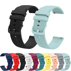 Replace Silicone Strap for Zeblaze Vibe 7/Pro/Lite/stratos 2/Btalk 3/2 Lite/Beyond 2 Bracelet GTR 3 Pro/Ares 3 Pro 22mm Correa