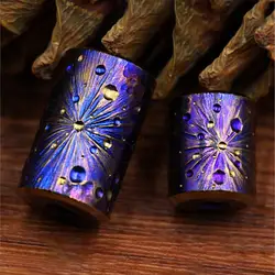 Star Limited Edition Titanium Knife Beads EDC Pendant Rope Clasp Bag Pendant