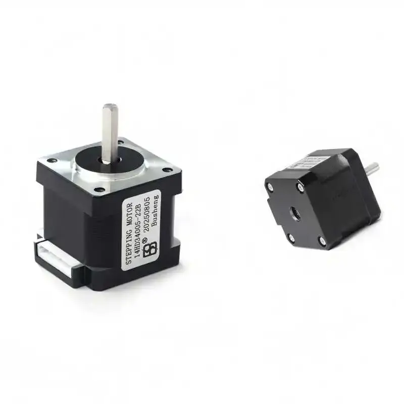 Nema14 Stepper Motor 14HD34005-22B 0.6A 0.22N.m 1.8 Degree Resolution for 3D Printer Monitor DIY CNC Engraving Machine