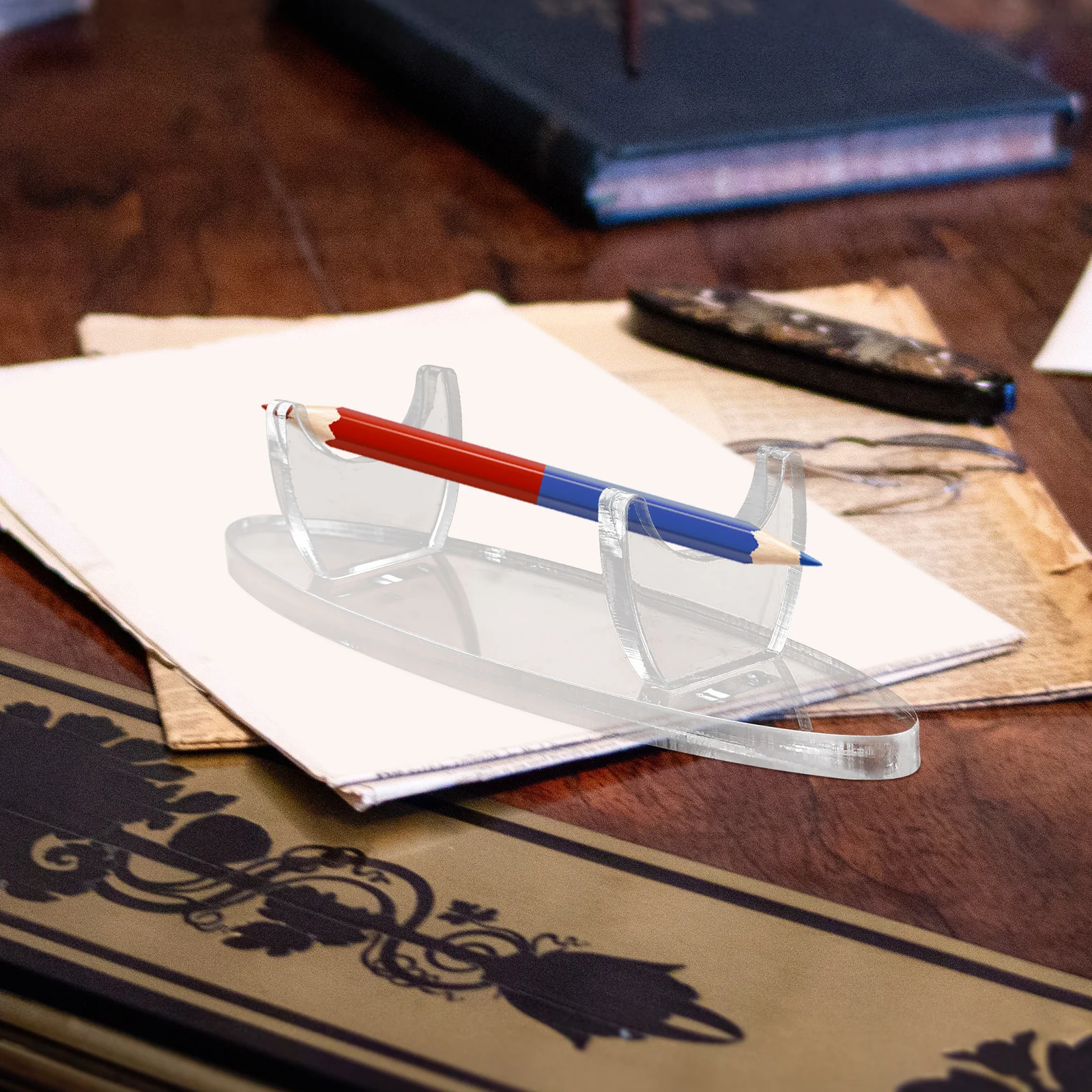 

2 Pcs Makeup Brush Display Stand Rack Pen for Craft Shows Paintbrush Holder Organizer Home Brushes