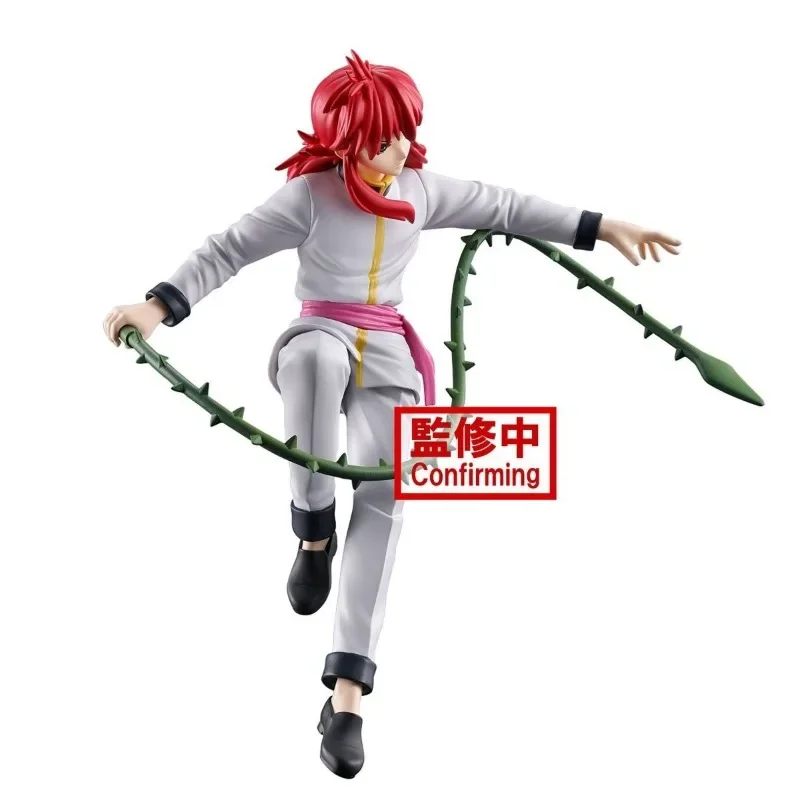 Bandai ในสต็อก Original BANPRESTO YuYu Hakusho อะนิเมะ-Dark Tournament Kurama- Action Figures ของเล่นสะสมของขวัญเด็ก