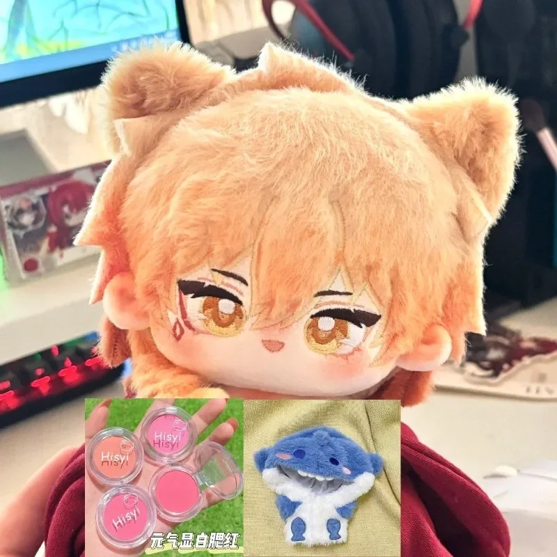 귀여운 20CM Honkai: 스타 레일 Mydei 면화 인형 소녀 인형 장난감 학생 봉제 인형 사랑스러운 미식 가죽 귀 크리스마스 선물