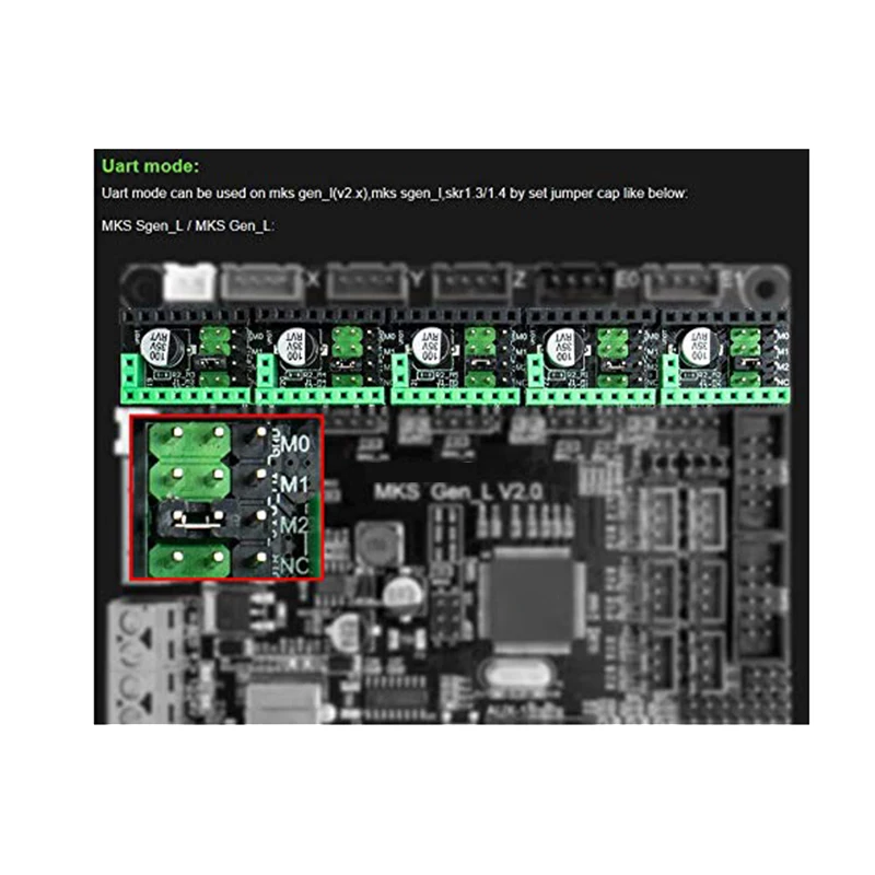 3D 프린터 2208 TMC2208 스텝퍼 모터 드라이버 V2.0 스텝스틱, MKS SGen L Gen L과 호환 가능, 5 개