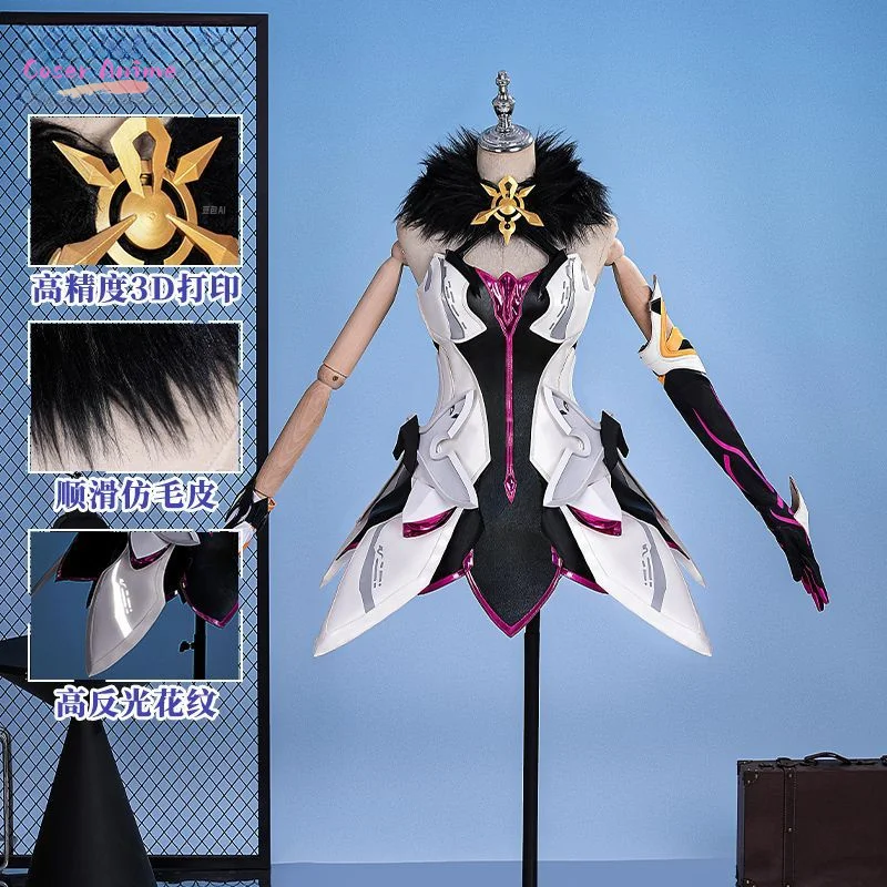 

Game Honkai Impact 3 Herrscher of the Void Cosplay Costume Uniform Halloween Carnival Party Christmas Play Role Clothes Clothing
