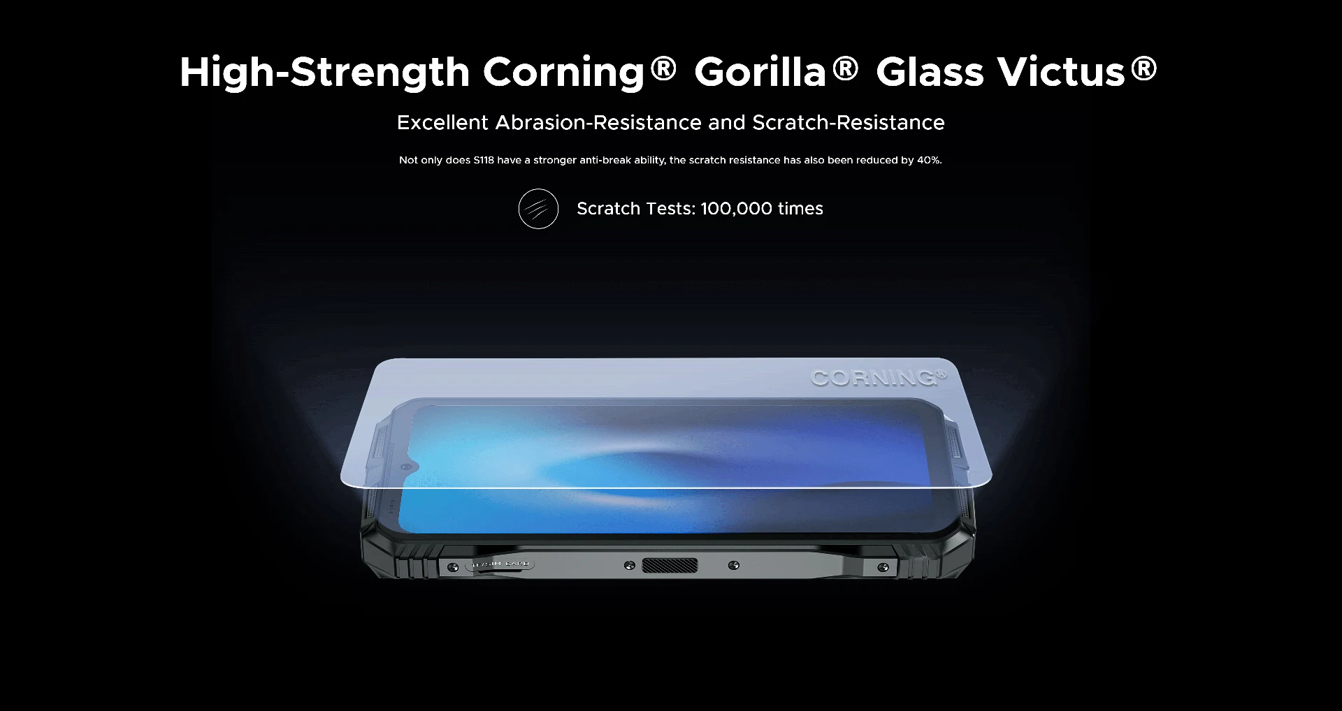 DOOGEE S118 Rugged Phone 6.58" FHD+ Screen Helio G99 Telephon Portable 8GB+512GB 10800mAh 50MP Triple Smartphone Android 14 NFC