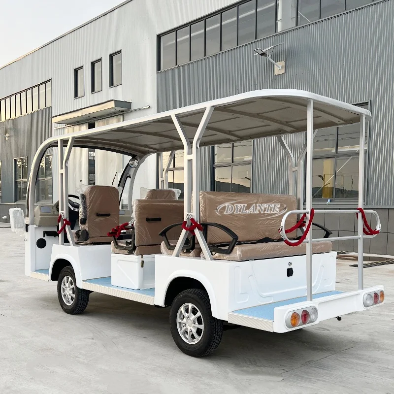 

Одобренный CE 11 14-местный электрический двигатель экскурсионной шины 72 В 5000 Вт Электрический челночный автобус