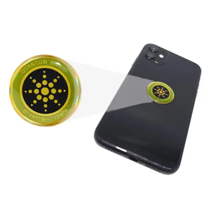2/6Pcs Cell Phone Barriers EMF Protection ANTI-Radiation Stickers For Smart Phone Laptops Computer Pad And All Electronic Device
