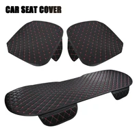 Funda Universal para asiento de coche, cojín para asiento de coche, transpirable, cómodo, Protector Interior de asiento de coche, accesorios para todas las estaciones, 3 uds.