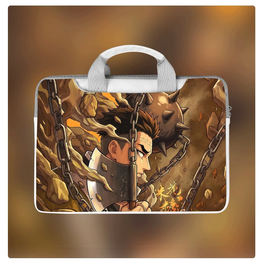 

Anime Peripheral Kimetsu No Yaiba Laptop Handbag 12 13 14 14.6 15 15.6 16 Inch Anime Character Waterproof and Shockproof Bag