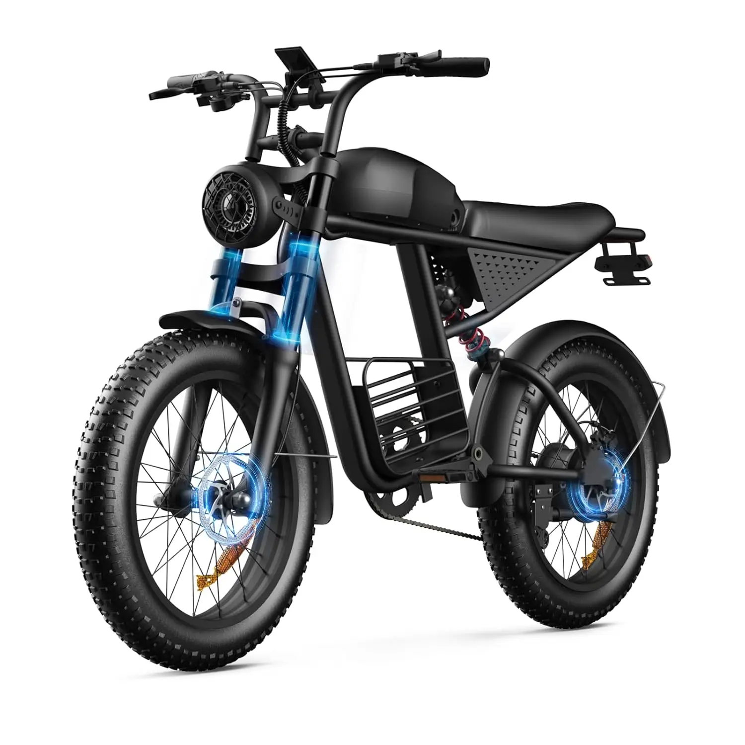 

Электрический велосипед для взрослых, двигатель 1500 Вт, 35 миль в час, 60 миль, 20-дюймовый электрический велосипед с вездеходными шинами, электрический велосипед для бездорожья, по индивидуальному заказу