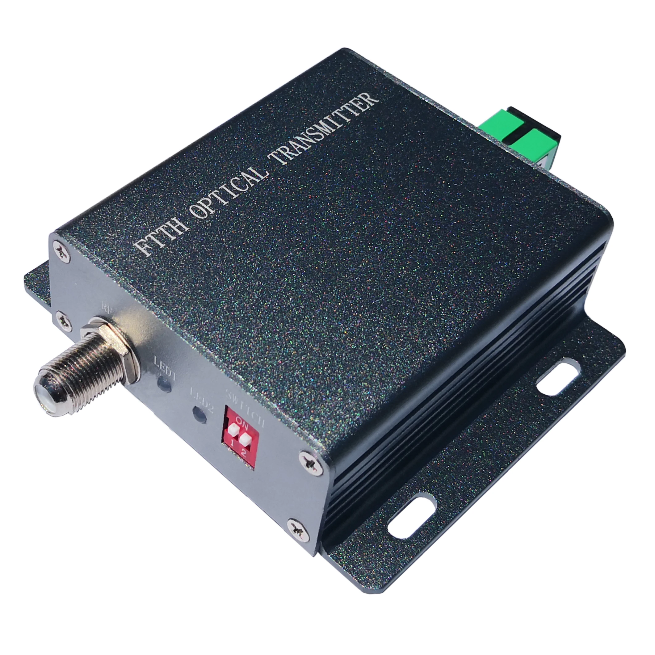 Trasmettitore ottico TV satellitare 45~2150 MHz, 3 MW/10 MW, convertitore da RF a ottico, trasmettitore ottico 1310 nm/1550 nm