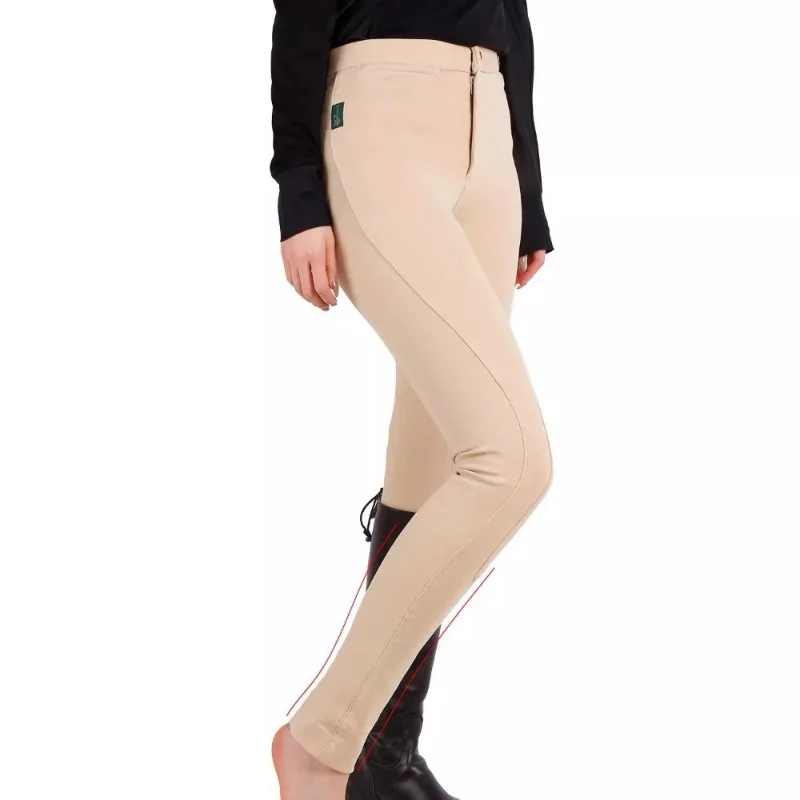 

Winter new single zipper knitted half-leather breeches Equestrian trousers, knight clothes Equestrian trousers Riding trousers
