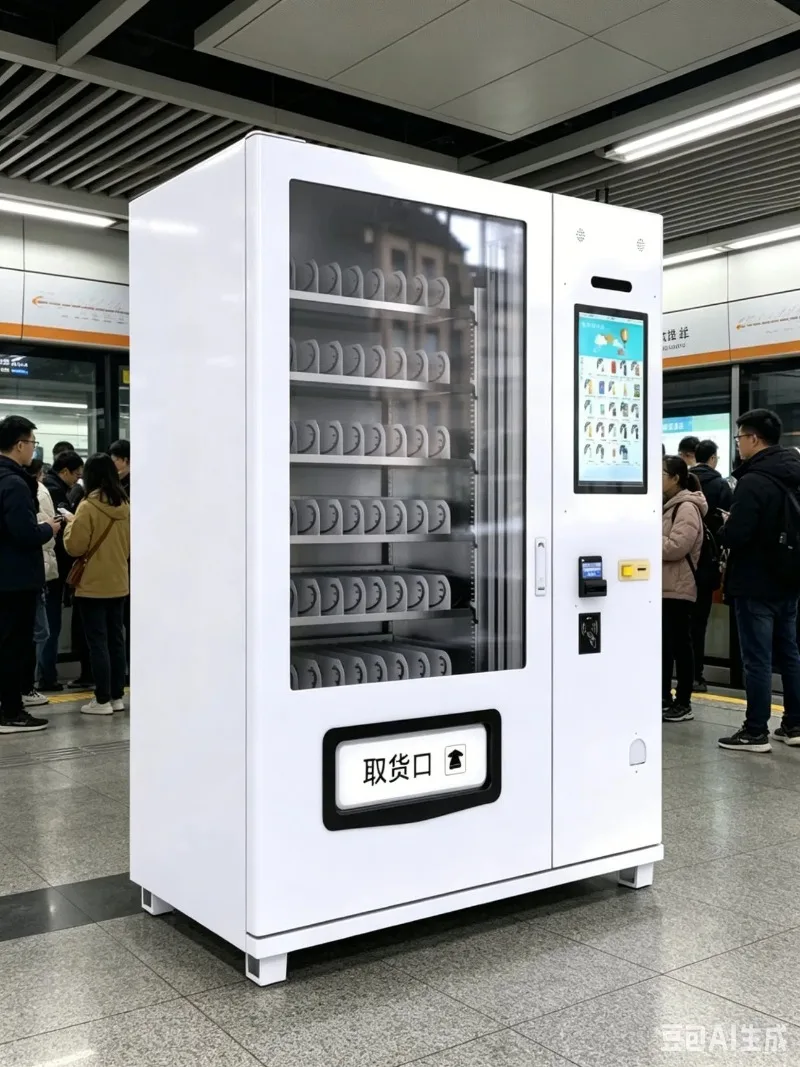 Smart Unmanned Self Service Vending Equipment Card Cash Payment Vertical Vending Machine for Amusement Park Unmanned Store