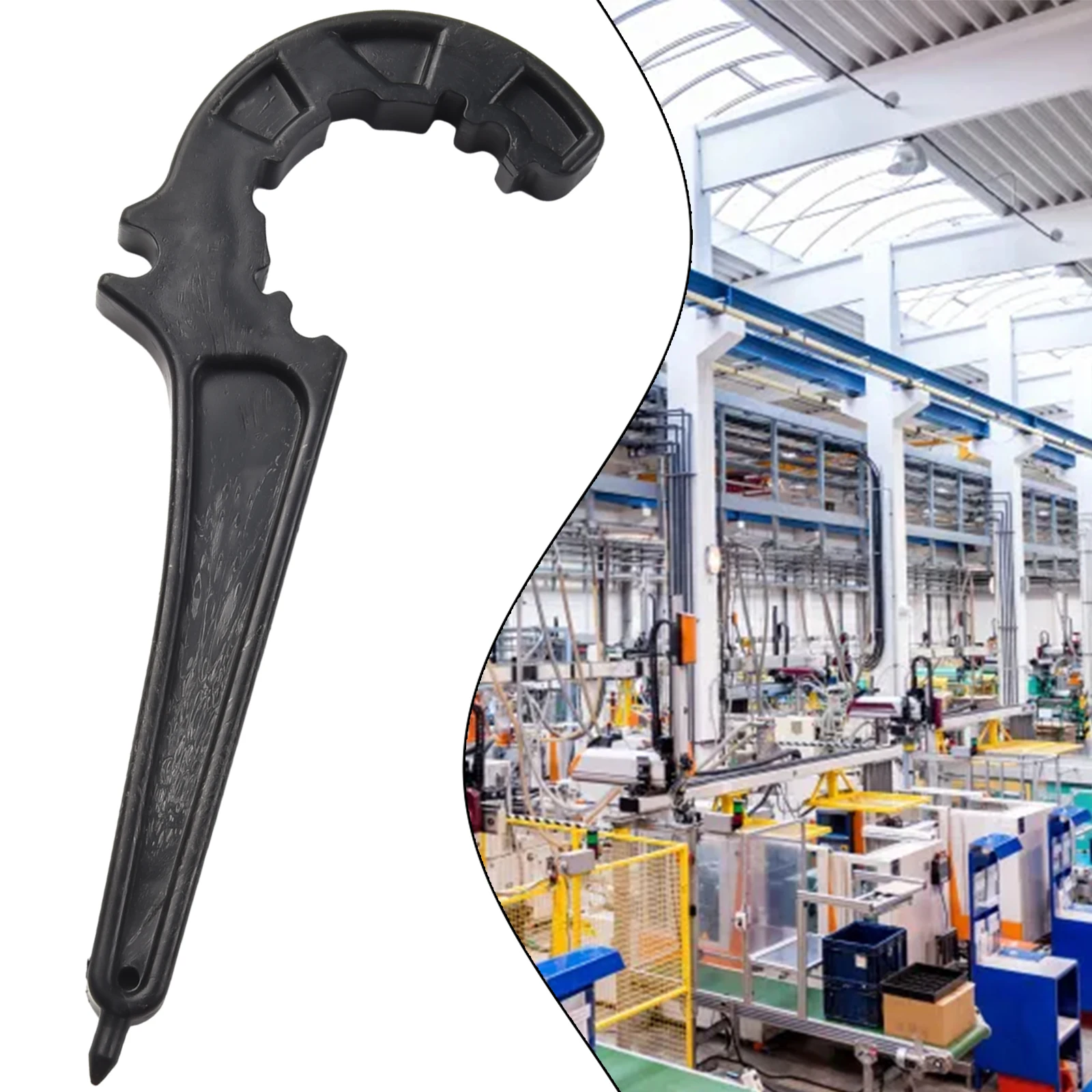Portable for pe Fitting Wrench for On Site Adjustments of for Lock Nuts on for pe Pipe Joints in Residential and Commercial