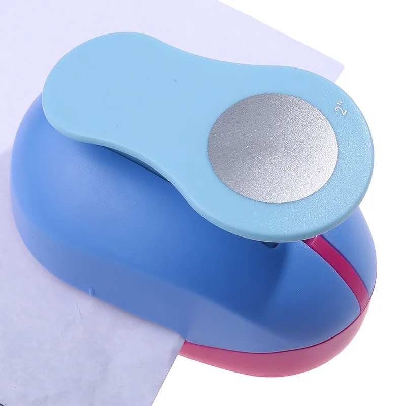 Random Color Circle Punch DIY Embossing Punches Scrapbooking Machine Paper Cutting Hole Punch Rounder Cutter 8/16/25/38/50mm