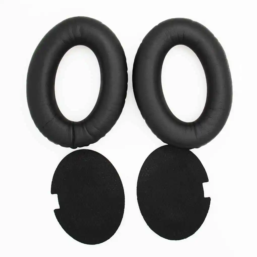 Soft Sponge Earshield Almofadas, Protein Leather Headphone, Headset Ear Cover para Bose, QC2, QC15, AE2, AE2i, 1 Par