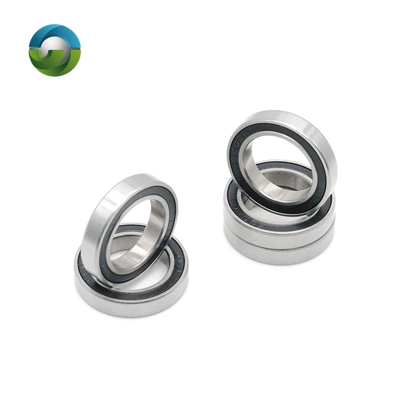 

10PCS 6802RS 15x24x5 mm Bearing ABEC-7 6802 Chrome Steel Rubber Sealed Bearing Thin Wall Bearings
