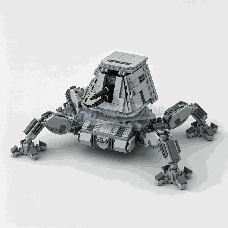 NEW 546PCS Imperial Walker Defense Vehicle MOC Model Custom Building Blocks DIY Assembly Creative Toy Gift Collectible Display