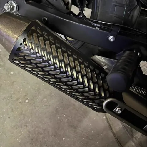 Imagen 2 del producto Protector de tubo de escape para motocicleta ZONGSHEN CYCLONE RA2 RE3 ZS400 2024-2025-2026, protector térmico, cubierta antiescaldado