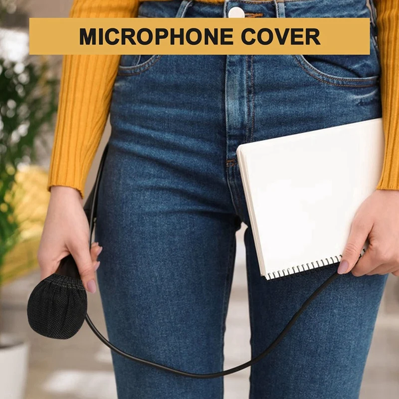 480 Pcs Disposable Microphone Cover,Stretchable Handheld Microphone Windscreen For KTV Recording Studio Karaoke