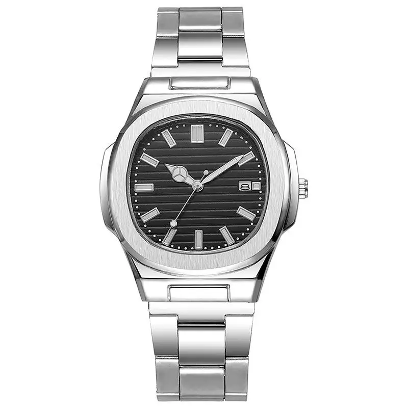 Men's Luxury Quartz Wristwatch with Date Function