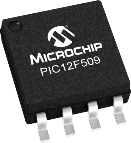 Pic12F509-E/Sm Mcu, 8Bit, Pic12, 4Mhz, Soic-8