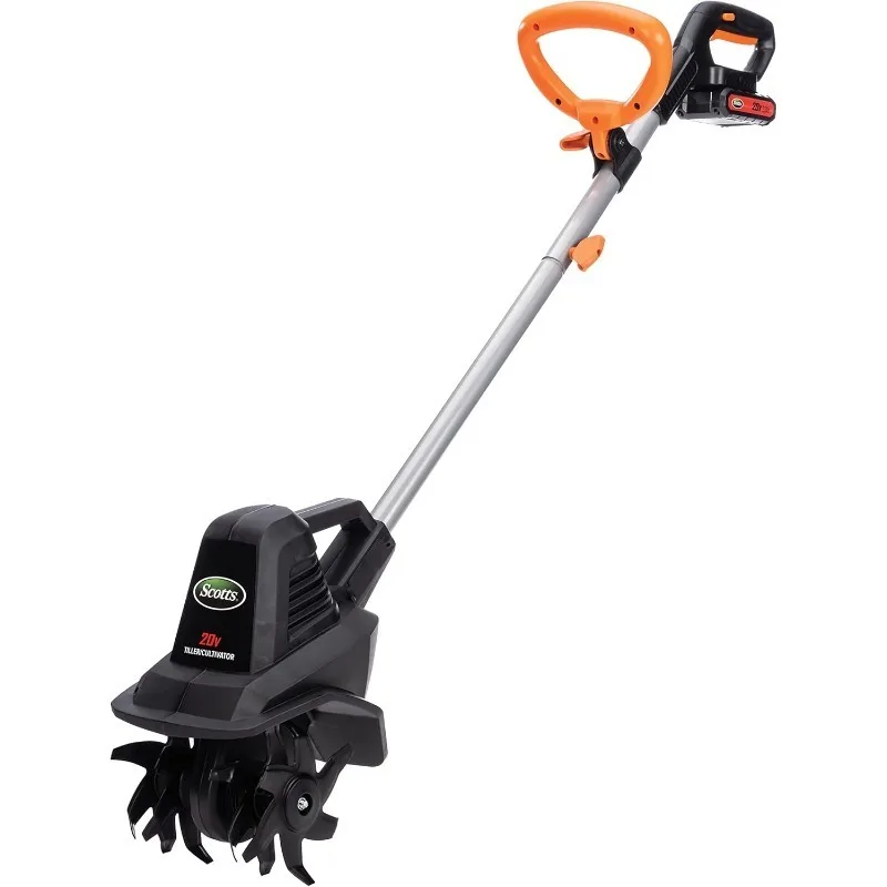 

Scotts Outdoor Power Tools TC70020S 20-Volt 7.5-Inch Cordless Garden Tiller Cultivator, (2AH Battery & Fast Charger Included)