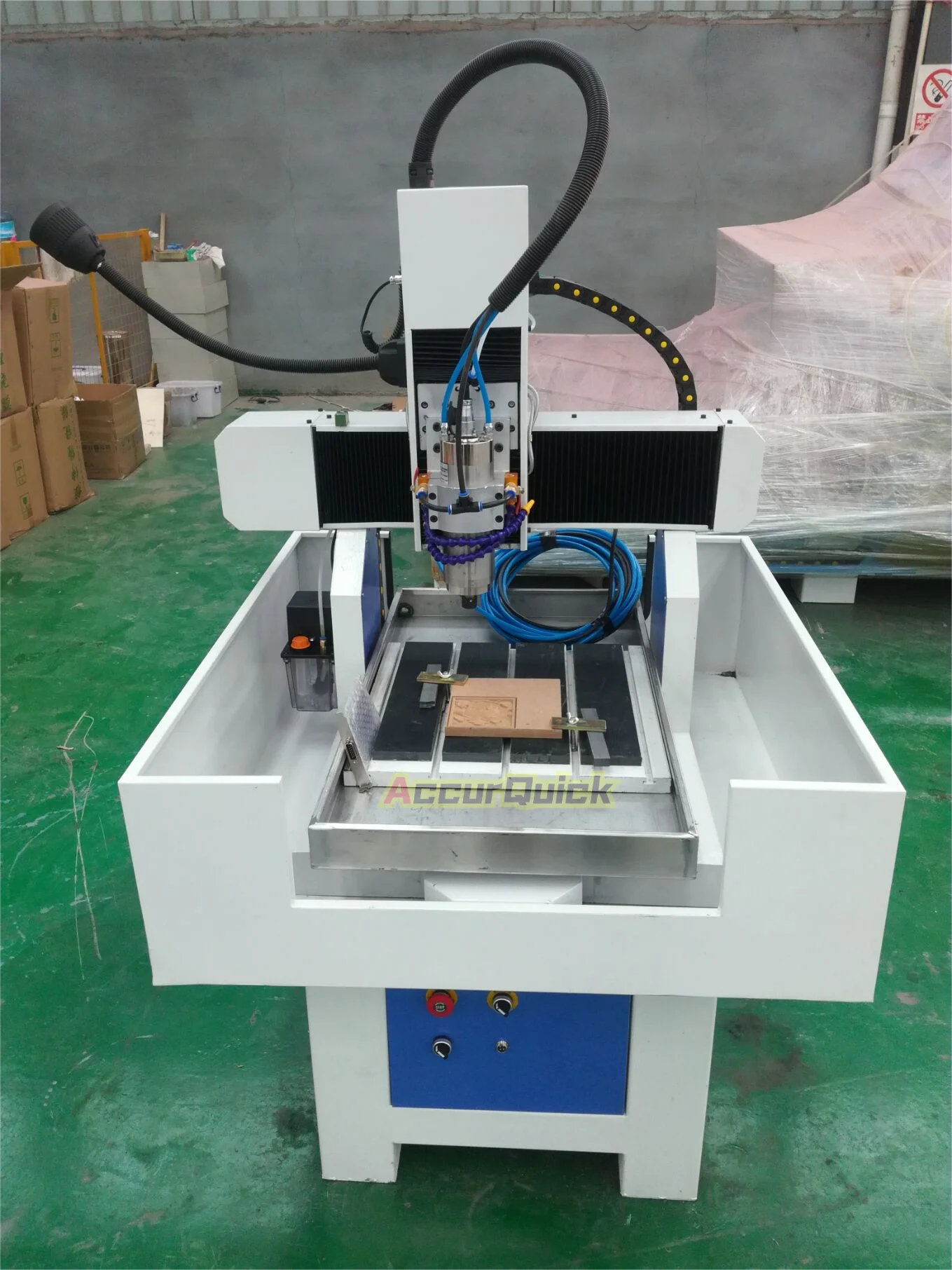 

Best Price 400*400mm CNC Metal Engraver 1500W Spindle CNC Router for 2D 3D Engraving