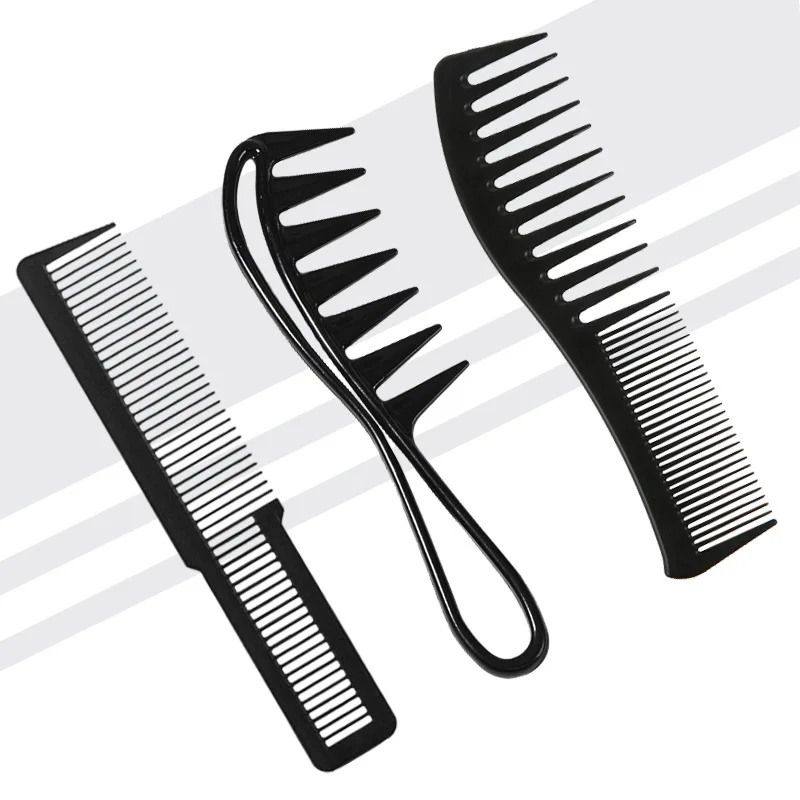 4Pcs Styling Comb Set for Men Hair Styling - Wide Tooth Comb  Hair Pick Texture Comb Slicked-back Undercut  Anti Static Comb