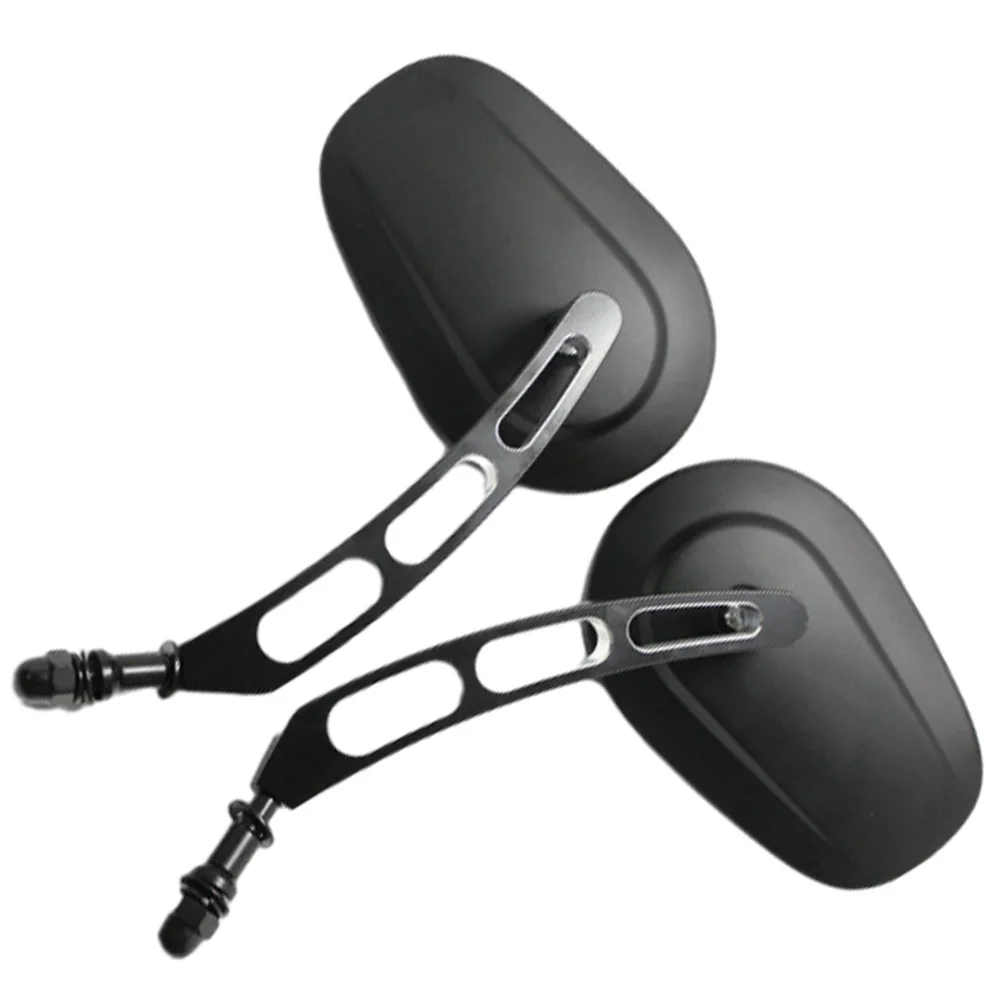 Motorcycle Side Mirror 8mm Threaded  For Harley-Davidson Switchback FLD 2012-2017 Plastic Housing and Metal Stem Material view 4