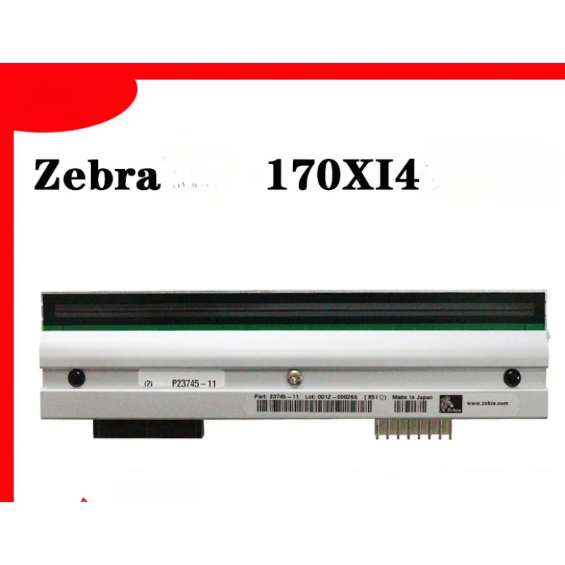 

Suitable for Zebra Original 170XI4 Print Head 203dpi Genuine P 1104236 Thermal Barcode Head