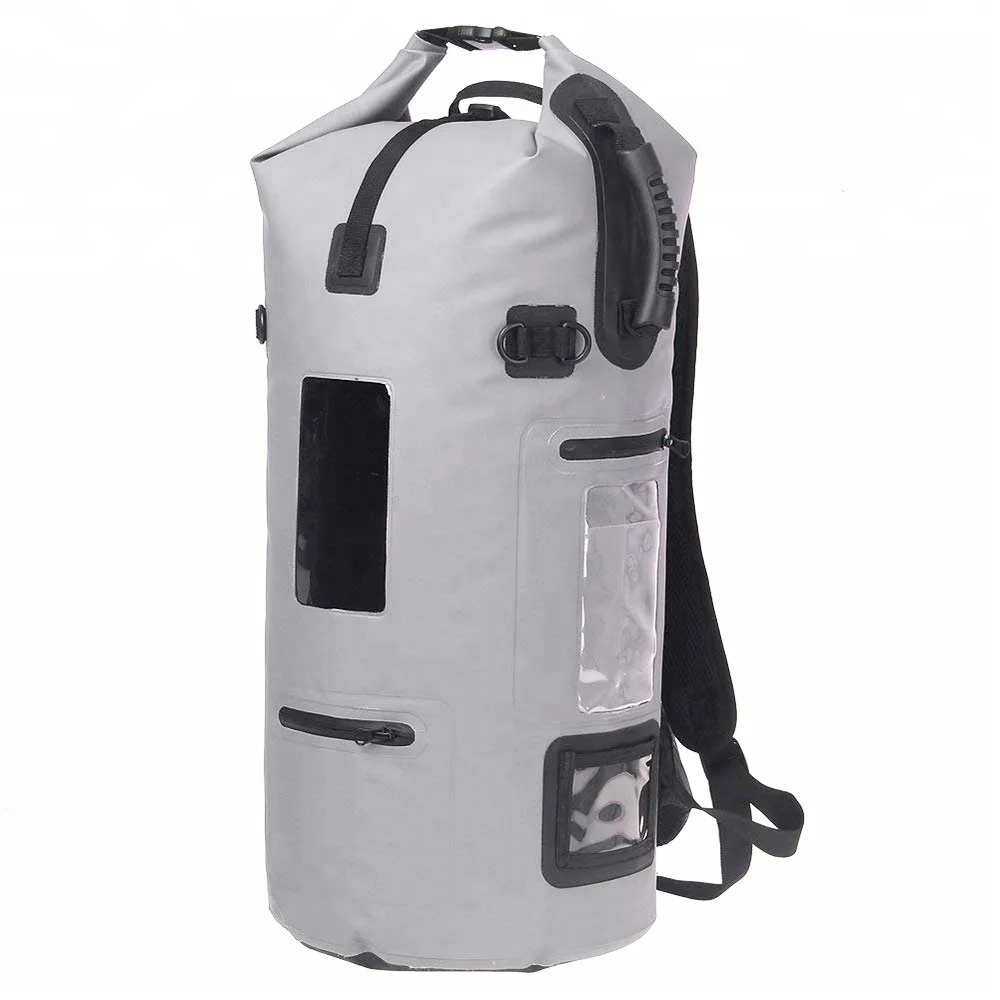 Roll top adjustable shoulder straps waterproof ultralight dry bag sack