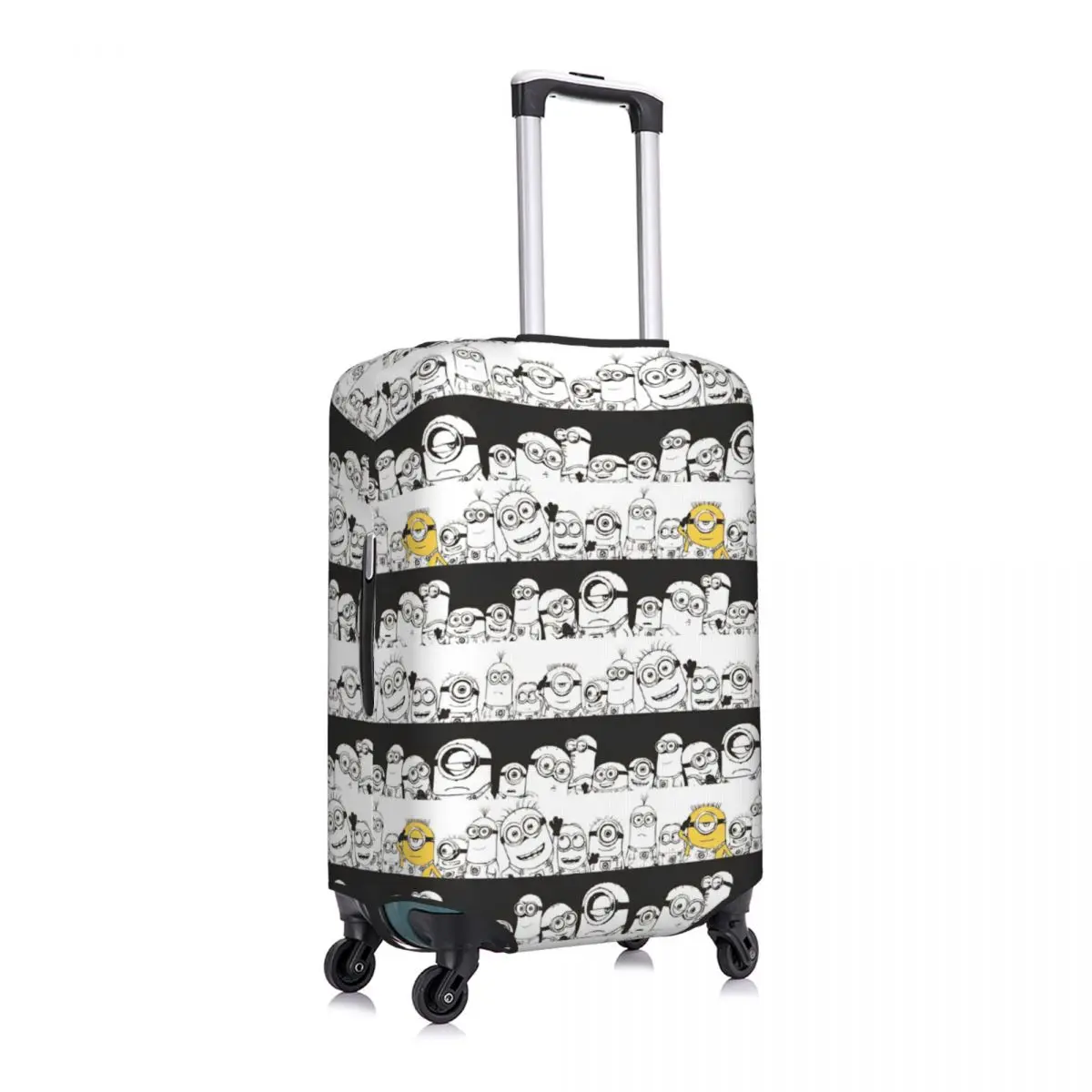 Minions Gru & Minions Line-Up Cartoon Suitcase Cover Holiday Fun Luggage Supplies Business Protector