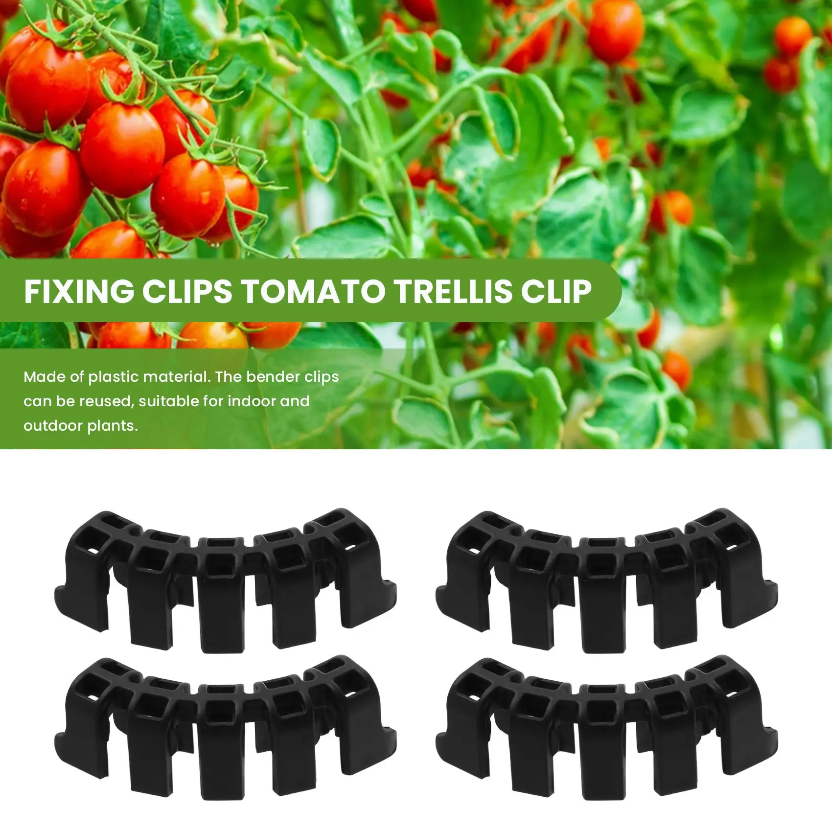 100Pcs Plant Benders For Low Stress Training, Plant Training Clips, Plant Supports Control The Growth Of Plants New