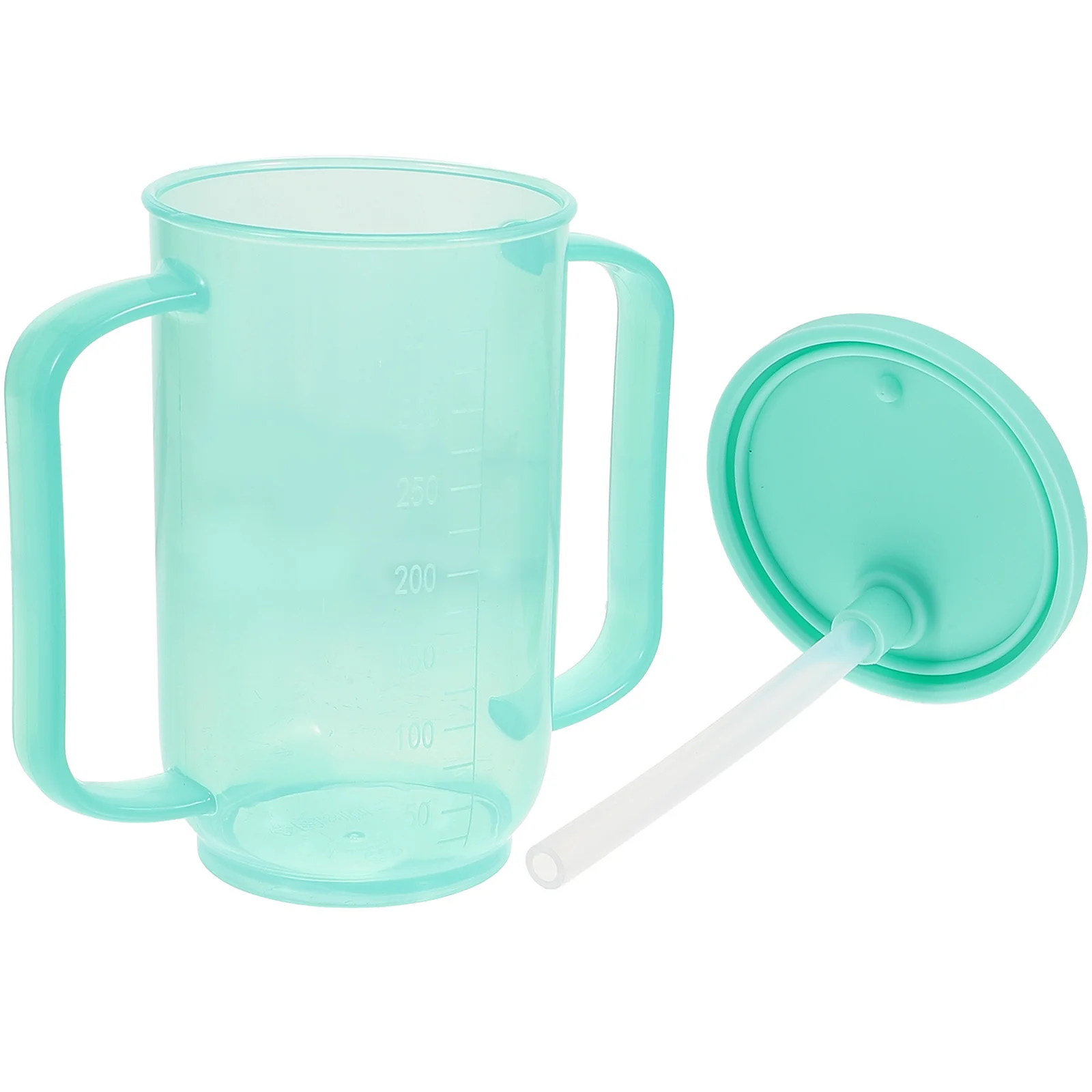 

Drinking Cup Nursing Spill Proof Inclined Mouth Design for Disabled Patients Maternity Elderly Choking Proof Unbreakable