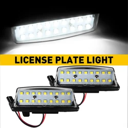 2Pcs LED License Plate Lights Fit For Nissan Sentra Altima Sedan Versa Note Rogue Select Number License Plate Lamp Waterproof