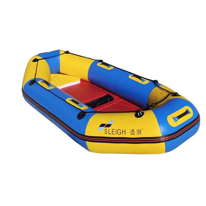 Wear Resistant Drifting Boat Scenic Area Inflatable Boat Kayaking Thickened Drifting Canoe for Fishing Pool Lake Sea