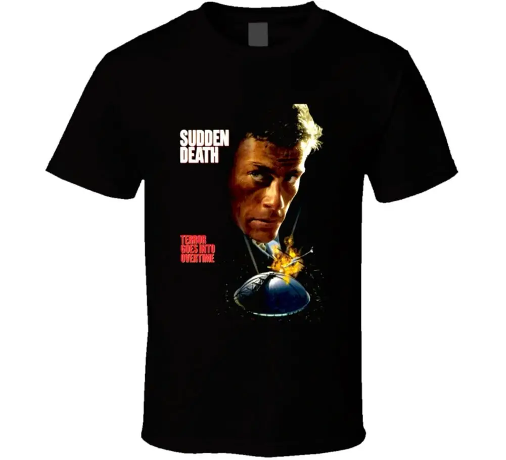 Sudden Death Van Damme Action Movie T Shirt