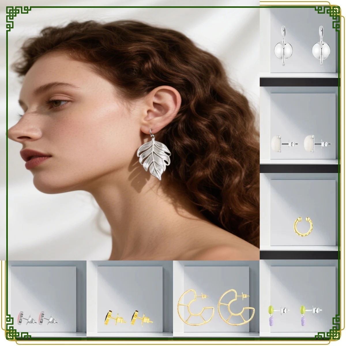 

Hot-selling 2025 Jewelry, Exquisite, Classic, Spanish Design, Women's Earrings, Suitable for Wearing At Parties and Banquets.