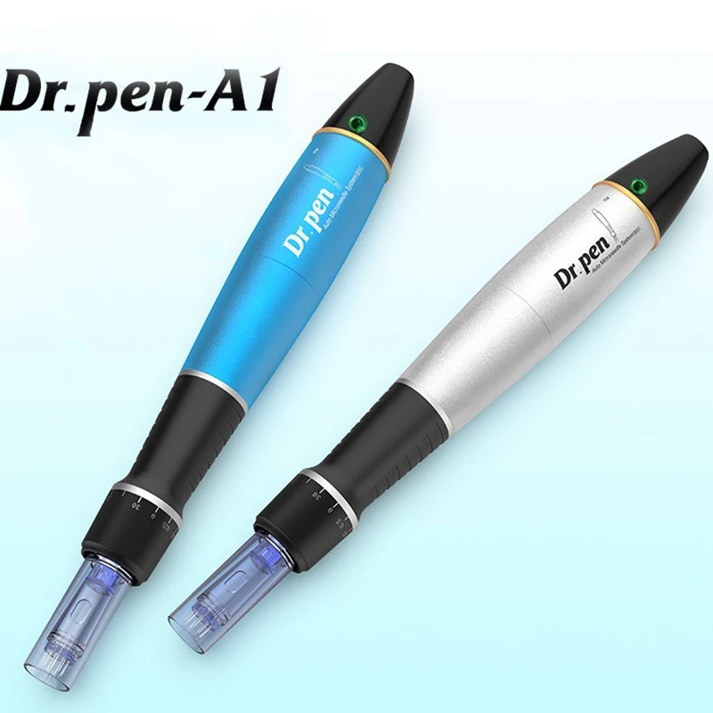 Dr Pen-pluma Derma eléctrica A1, profesional, inalámbrica, herramientas para el cuidado de la piel, agujas de Microblading, tatuaje, mesoterapia