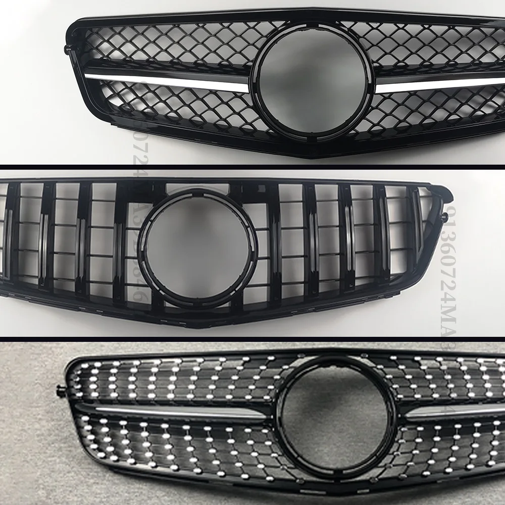 

Suitable for Mercedes Benz C W204 C204 1624 Coupe C43 2007-2014 C200 C250 C180 C43 C300 front bumper grille body kit