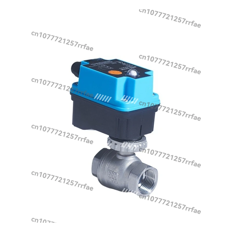 0-10V 4-20mA Electric Stepping Motor Actuator SS304 Valve Electric Drive Mini Modulation Stainless Steel Ball Valve