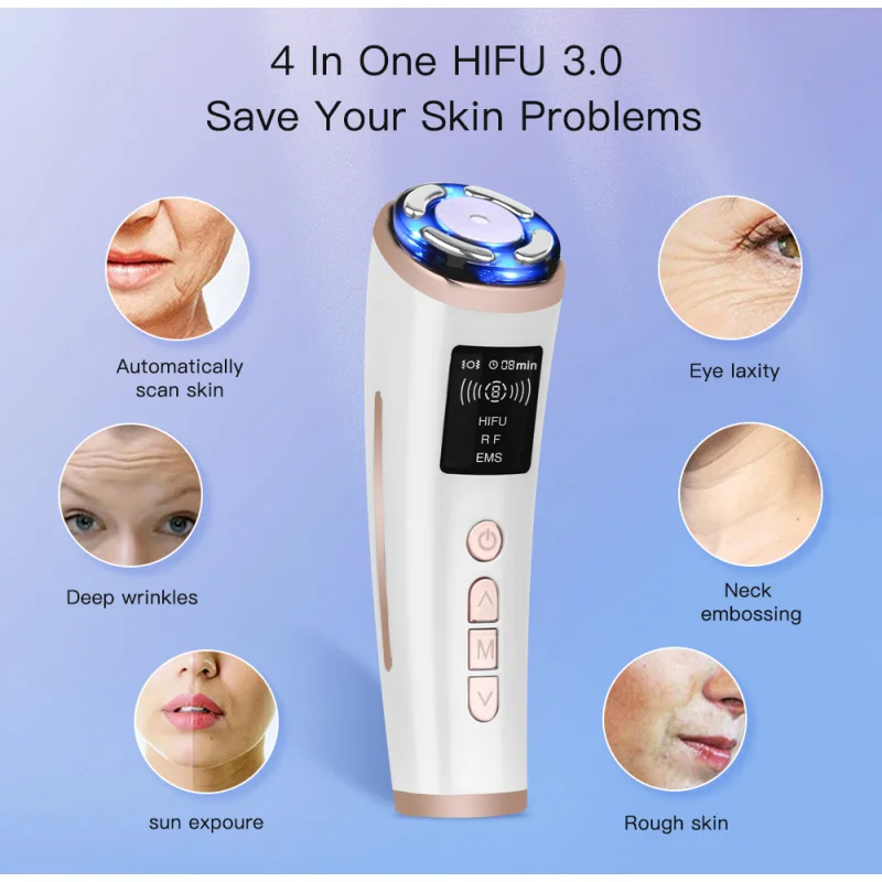 Multi-functional LED Home Face Neck Firming Facial Lifting Machine Beauty Device