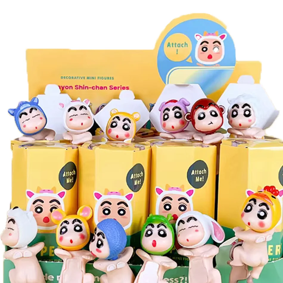 

Коллекционные фигурки Crayon Shin-chan в стиле Ангела: милые аниме-мини-фигурки для детей и фанатов, подарки