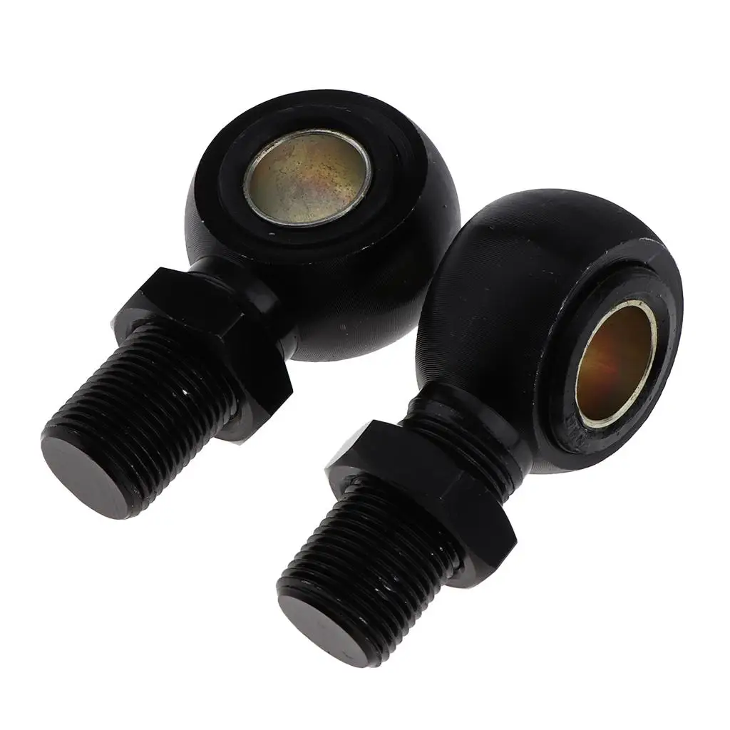 2pcs 14mm Adapter O -type End Motorcycle Shock Absorber Black