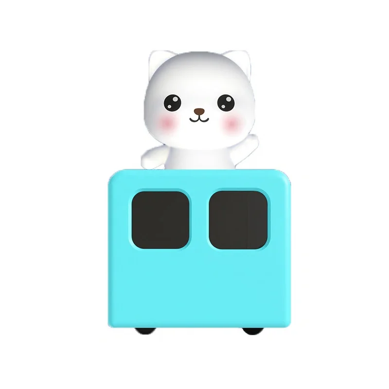 Cute Train Carriage Sensor Night Light Cartoon Animal LED Night Lamp Kids Bedside Sleeping Light